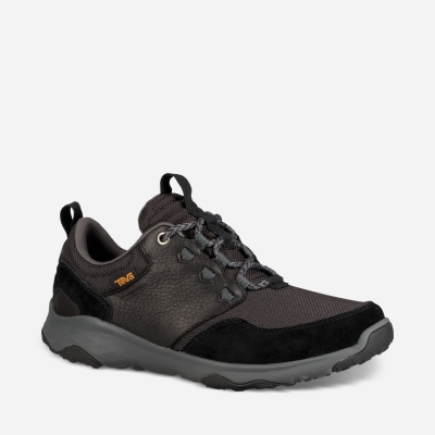 Teva Arrowood Venture WP Men's Black Lace Ups CA24524 Canada Online